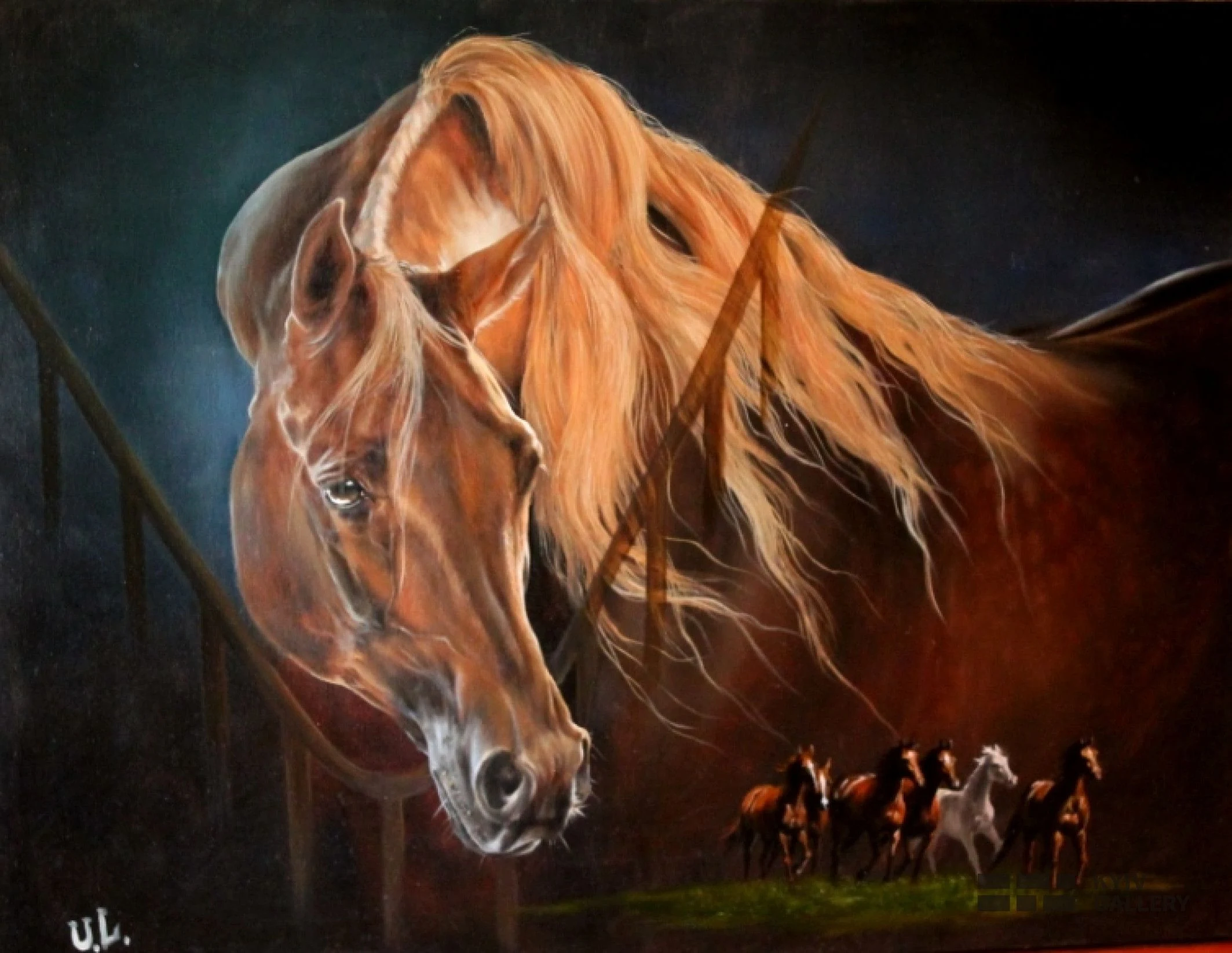 “Dreams”, oil, canvas — Yulia Lychagina