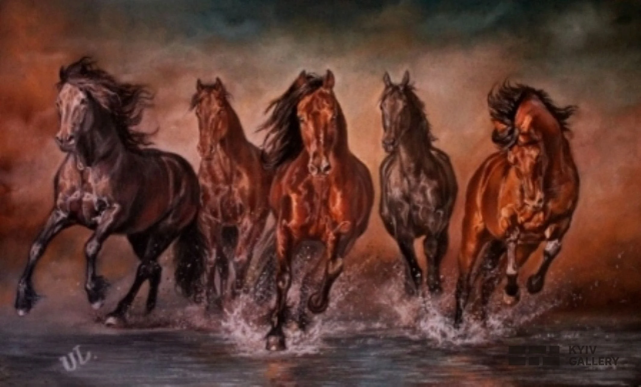 “The Run”, pencil, paper — Yulia Lychagina