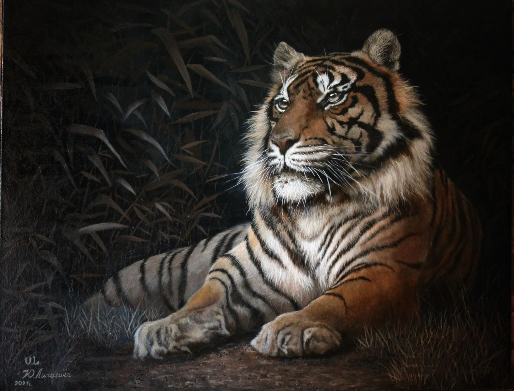 “At Dusk”, oil, canvas — Yulia Lychagina