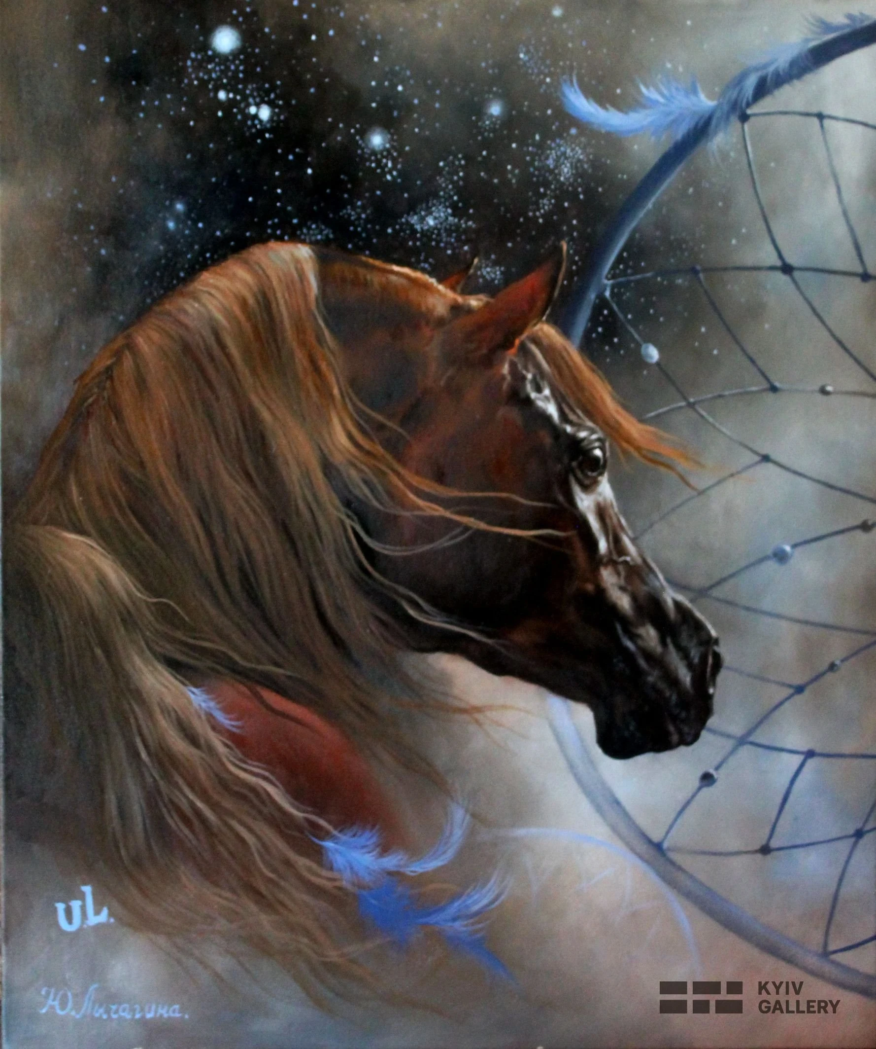 “Keeper of Dreams”, oil, canvas — Yulia Lychagina